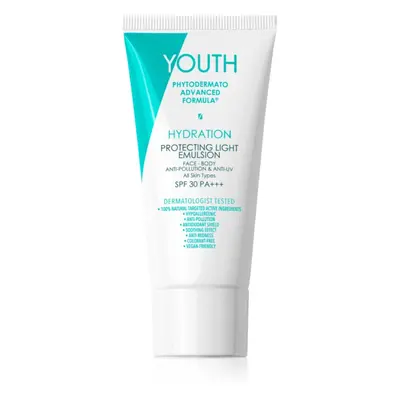 YOUTH Hydration Protecting Light Emulsion védő krém arcra és testre SPF 30 50 ml