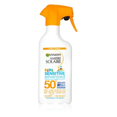 Garnier Ambre Solaire Sensitive Advanced védő spray gyermekeknek SPF 50+ 270 ml