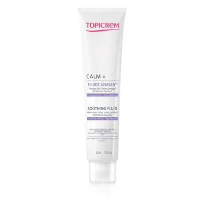 Topicrem UH FACE CALM+ Soothing Fluid nyugtató és hidratáló fluid intoleráns bőr 40 ml