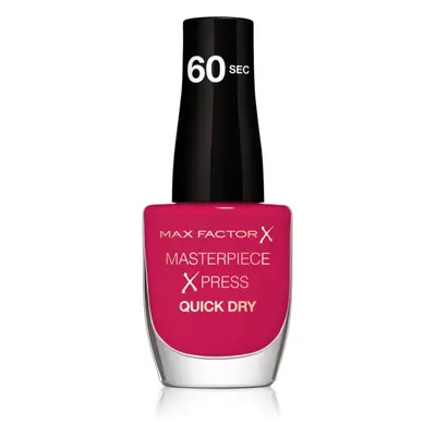 Max Factor Masterpiece Xpress gyorsan száradó körömlakk árnyalat 250 Hot Hibiscus 8 ml