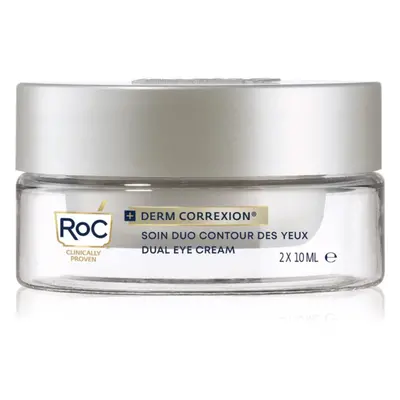 RoC Derm Correxion Dual Eye szemránc elleni krém 2 az 1-ben 2x10 ml