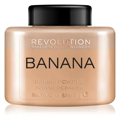 Makeup Revolution Baking Powder porpúder árnyalat Banana 32 g