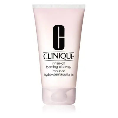 Clinique Rinse-Off Foaming Cleanser tisztító hab kombinált és zsíros bőrre 150 ml