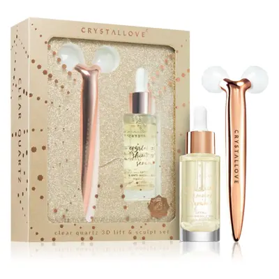 Crystallove Golden Clear Quartz 3D Lift & Sculpt Set szett (a bőr fiatalításáért)