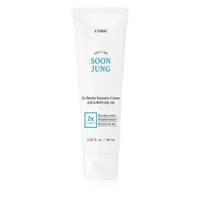 ETUDE SoonJung 2x Barrier Intensive Cream intenzíven hidratáló krém a bőrréteg megújítására 60 m