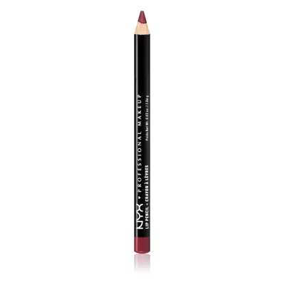 NYX Professional Makeup Slim Lip Pencil ajakceruza árnyalat Plush Red 1 g