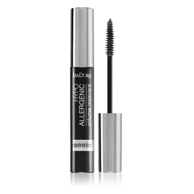 IsaDora Hypo-Allergenic Mascara formázó szempillaspirál érzékeny szemre árnyalat 30 Black 10 ml