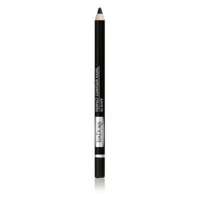 IsaDora Perfect Contour Kajal kajal szemceruza árnyalat 60 Black 1,2 g