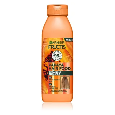 Garnier Fructis Papaya Hair Food regeneráló sampon a károsult hajra 350 ml