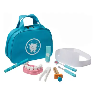 Jouéco Dentist Playset in Bag szett gyermekeknek 36 m+ 9 db