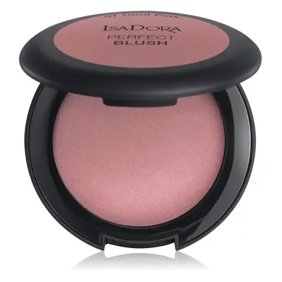 IsaDora Perfect Blush kompakt arcpirosító árnyalat 07 Cool Pink 4,5 g