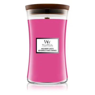 Woodwick Wild Berry & Beets illatgyertya fa kanóccal 609,5 g