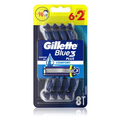 Gillette Blue 3 Comfort eldobható borotvák uraknak 8 db