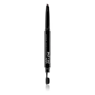 NYX Professional Makeup Fill & Fluff szemöldök pomádé ceruzában árnyalat 05 - Ash Brown 0,2 g