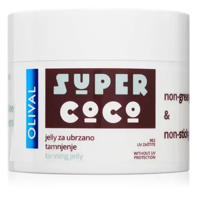 Olival SUPER Coco hidratáló géles krém a gyors barnulásért 100 ml