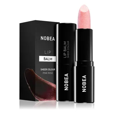 NOBEA Day-to-Day Lip Balm hidratáló ajakbalzsam árnyalat Pink rose 3 g