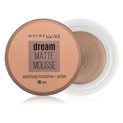 MAYBELLINE NEW YORK Dream Matte Mousse mattító alapozó árnyalat 30 Sand 18 ml