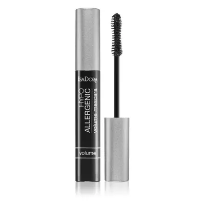 IsaDora Hypo-Allergenic Volume Mascara dúsító szempillaspirál érzékeny szemre árnyalat 34 Black 