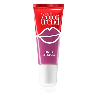 Avon ColorTrend Fruity Lips ízesített szájfény árnyalat Berry 10 ml