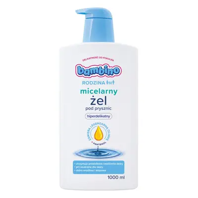 Bambino Family Micellar micellás tusfürdő 1000 ml