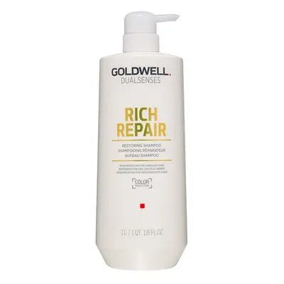 Goldwell Dualsenses Rich Repair megújító sampon száraz és sérült hajra 1000 ml