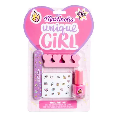 Martinelia Super Girl Nail Art Kit manikűröző szett gyermekeknek