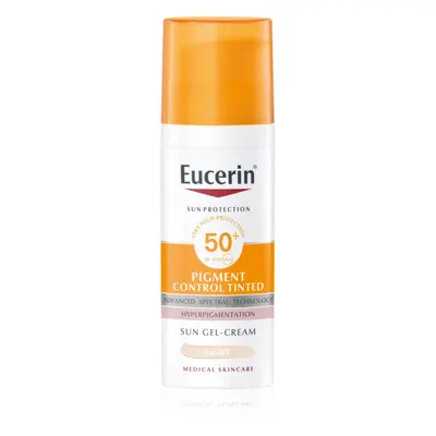 Eucerin Sun Pigment Control Tinted Védőemulzió a bőr hiperpigmentációja ellen SPF 50+ árnyalat L