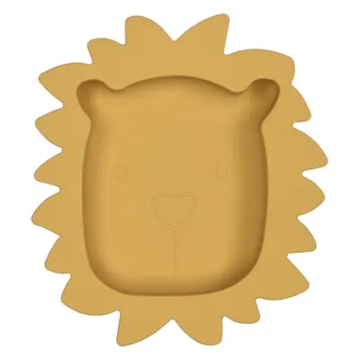 Tryco Silicone Plate Lion tányér Honey Gold 1 db