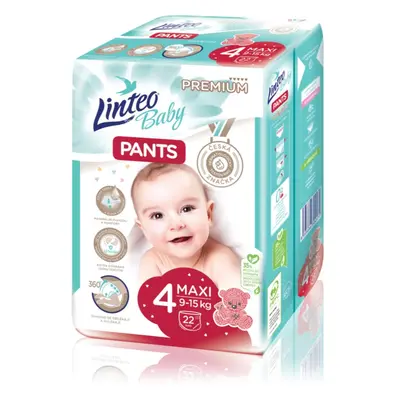 Linteo Baby Pants eldobható nadrágpelenkák Maxi Premium 9-15 kg 22 db