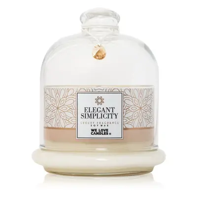 We Love Candles Gold Elegant Simplicity illatgyertya 150 g