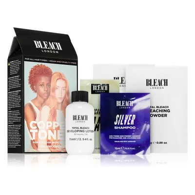 Bleach London Toner Kit félig állandó hajfesték szőke hajra árnyalat Copper 1 db