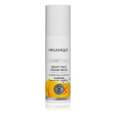 Organique Hydrating Therapy Pumpkin éjszakai hidratáló maszk az arcra 50 ml