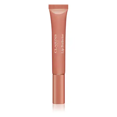 Clarins Lip Perfector Shimmer ajakfény hidratáló hatással árnyalat 06 Rosewood Shimmer 12 ml