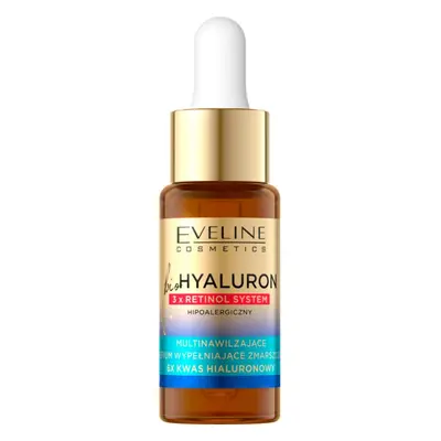 Eveline Cosmetics Bio Hyaluron 3x Retinol System rencfeltültő szérum 18 ml