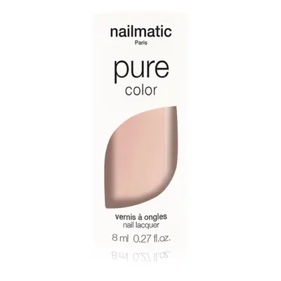 Nailmatic Pure Color körömlakk ELSA-Beige Transparent / Sheer Beige 8 ml