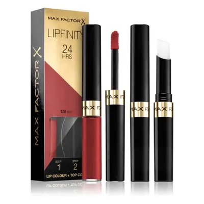 Max Factor Lipfinity Lip Colour hosszan tartó rúzs balzsammal árnyalat 120 Hot 4,2 g