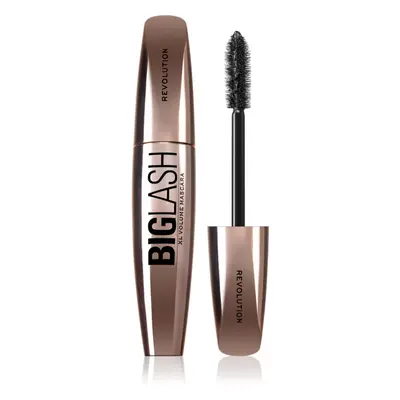 Makeup Revolution Big Lash Volume dúsító és hosszabbító szempillaspirál árnyalat Black 8 ml