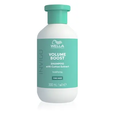 Wella Professionals Invigo Volume Boost tömegnövelő sampon a selymes hajért 300 ml