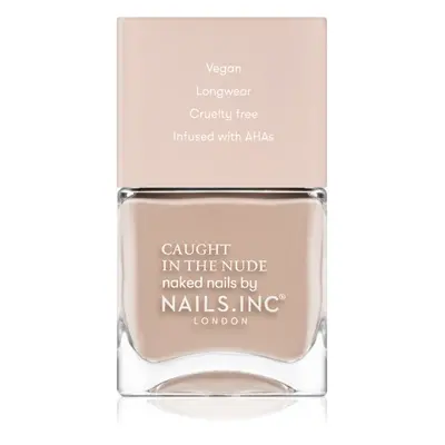 Nails Inc. Caught in the nude körömlakk árnyalat South Beach 14 ml