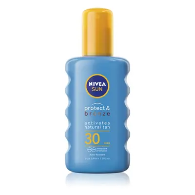 Nivea Sun Protect & Bronze intenzív napozó spray SPF 30 200 ml