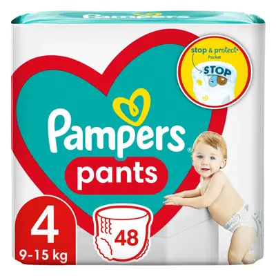 Pampers Pants Size 4 eldobható nadrágpelenkák 9-15 kg 48 db