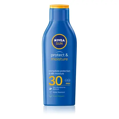 NIVEA SUN Moisturising hidratáló napozótej SPF 30 200 ml