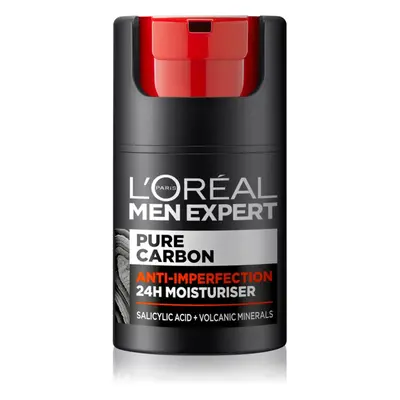 L’Oréal Paris Men Expert Pure Carbon nappali hidratáló krém a bőr tökéletlenségei ellen 50 g