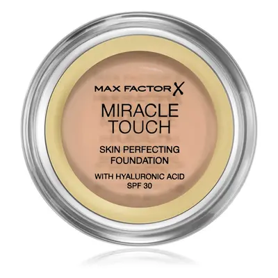 Max Factor Miracle Touch hidratáló alapozó krém SPF 30 árnyalat 045 Warm Almond 11,5 g