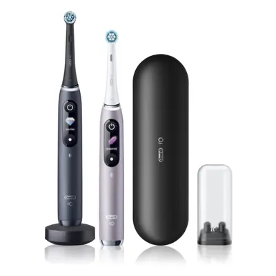 Oral B iO9 elektromos fogkefe DUO Black Onyx & Rose Quartz 2 db