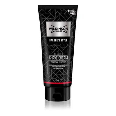 Wilkinson Sword Barbers Style Shave Cream borotválkozási krém uraknak 177 ml