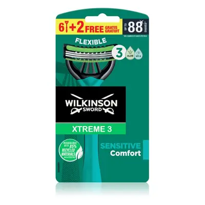 Wilkinson Sword Xtreme 3 Sensitive Comfort eldobható borotvák uraknak 8 db