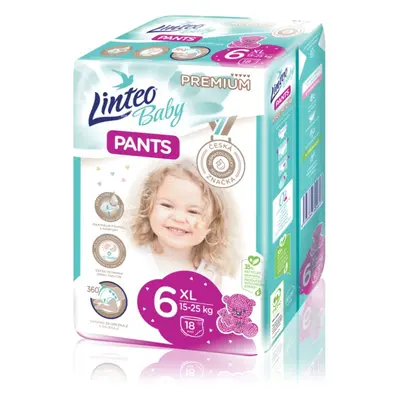 Linteo Baby Pants eldobható nadrágpelenkák XL Premium 15-25 kg 18 db