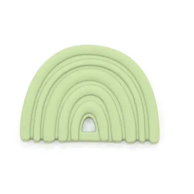 O.B Designs Rainbow Teether rágóka Green 3m+ 1 db