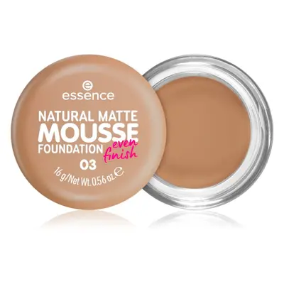 Essence NATURAL MATTE MOUSSE hab make-up árnyalat 03 16 g